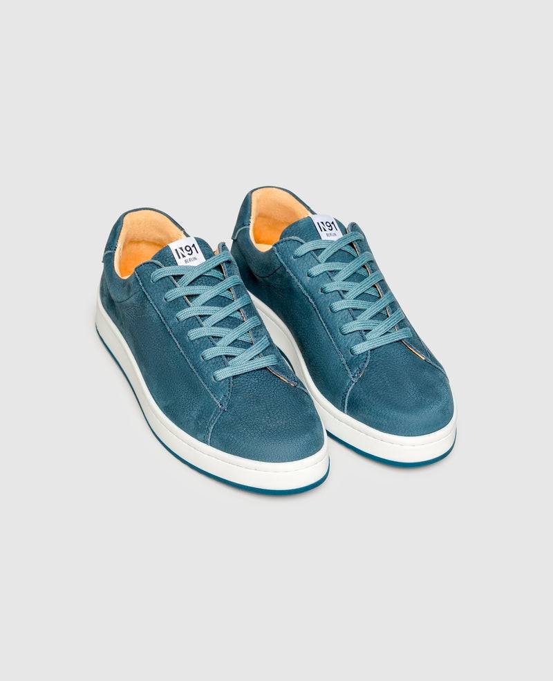 Shoepassion Sportliche Damen-Sneaker aus Nubuk N91 bei Shoepassion Letzter Tag