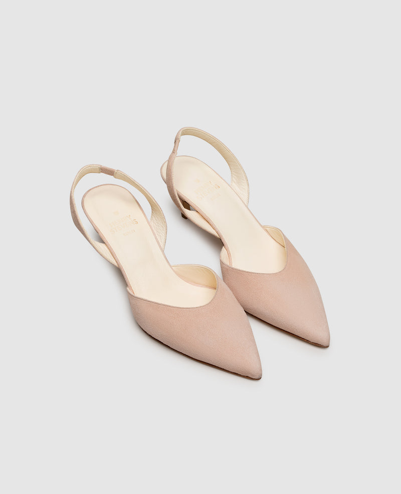Shoepassion Slingback-Pumps aus Ziegenleder für Damen Henry Stevens Shoepassion Nur für heute