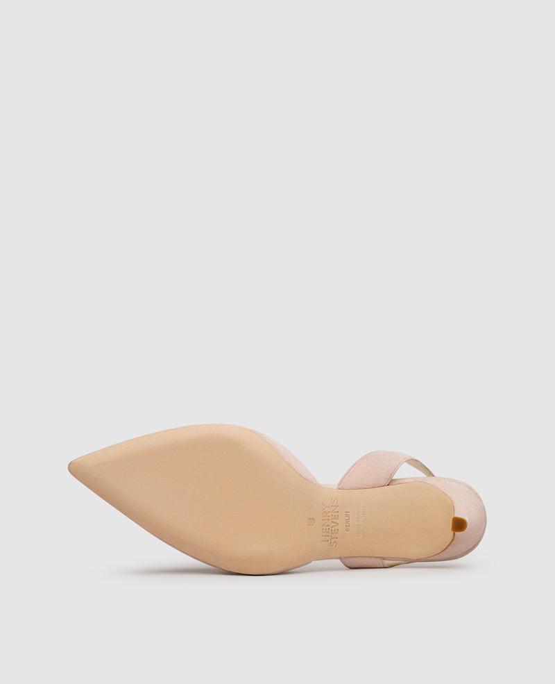 Shoepassion Slingback-Pumps aus Ziegenleder für Damen Henry Stevens Shoepassion Nur für heute