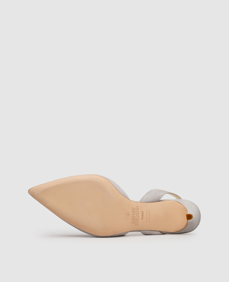 Shoepassion Slingback-Pumps aus Ziegenleder für Damen Henry Stevens Shoepassion Sonderangebot der Fabrik