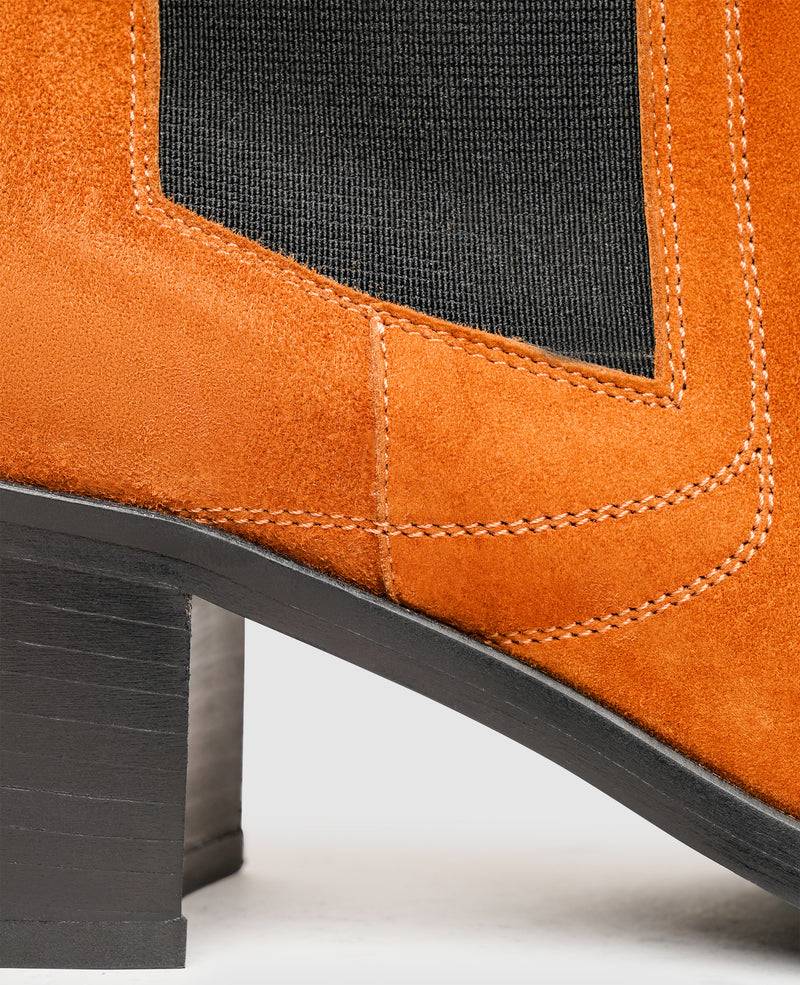 Shoepassion Chelsea Boot für Damen aus Ziegenvelours Henry Stevens Shoepassion Nur noch ein Tag übrig