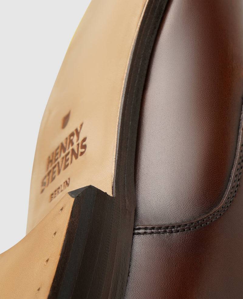 Shoepassion Handgefertigter Captoe Derby Damen-Lederschuh Henry Stevens Shoepassion zollfrei