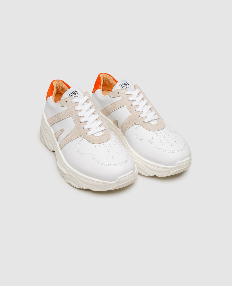 Shoepassion Sportliche Damen-Sneaker aus Leder N91 bei SHOEPASSION Shoepassion 50% Rabatt für begrenzte Zeit
