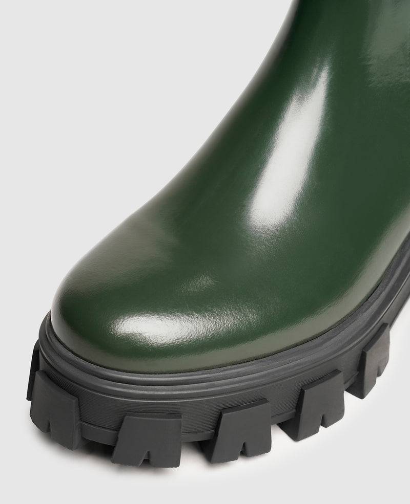 Shoepassion Chelsea-Boots aus Glattleder mit Plateausohle für Damen N91 Shoepassion Outlet