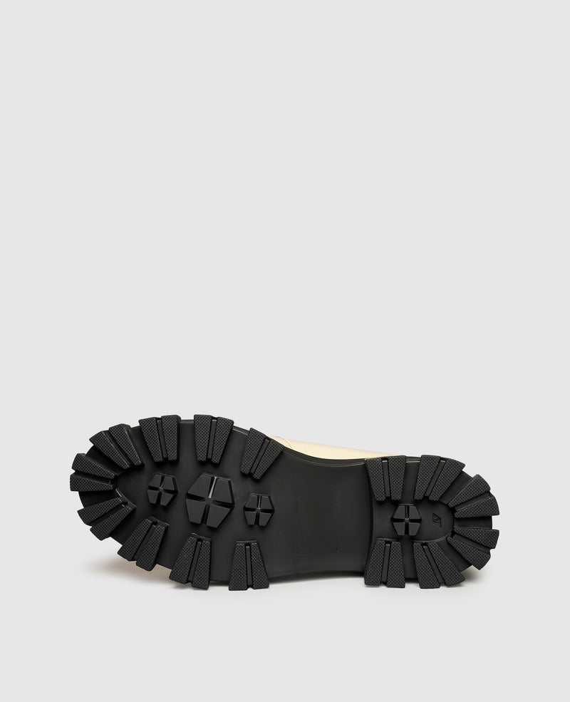 Shoepassion Leder-Schnürstiefelette mit Plateausohle für Damen N91 Shoepassion Schlussverkauf
