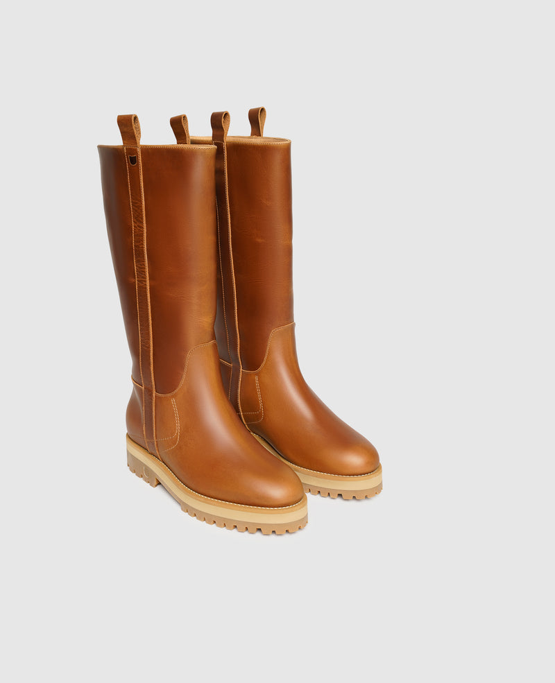 Shoepassion Gefütterte Leder-Schlupfstiefel für Damen |Henry Stevens Shoepassion Fabrikverkauf