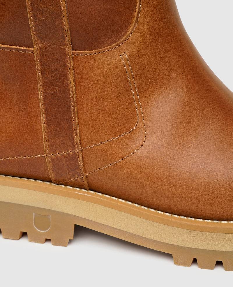 Shoepassion Gefütterte Leder-Schlupfstiefel für Damen |Henry Stevens Shoepassion Fabrikverkauf