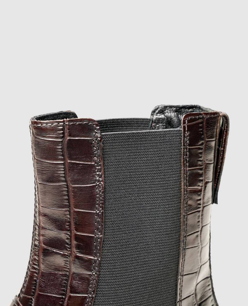 Shoepassion Femininer Chelsea Boot aus geprägtem Rindsleder Vagabond Shoepassion Limitierter Zeitrabatt