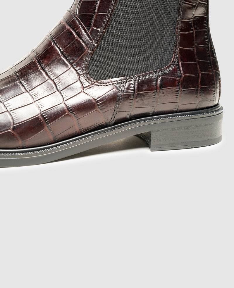 Shoepassion Femininer Chelsea Boot aus geprägtem Rindsleder Vagabond Shoepassion Limitierter Zeitrabatt