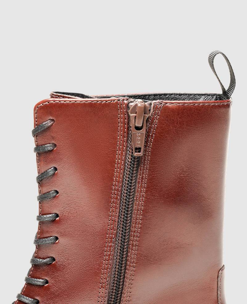 Shoepassion Angesagter, robuster Glattleder-Schnürboot für Damen Vagabond Shoepassion Weihnachtsangebot