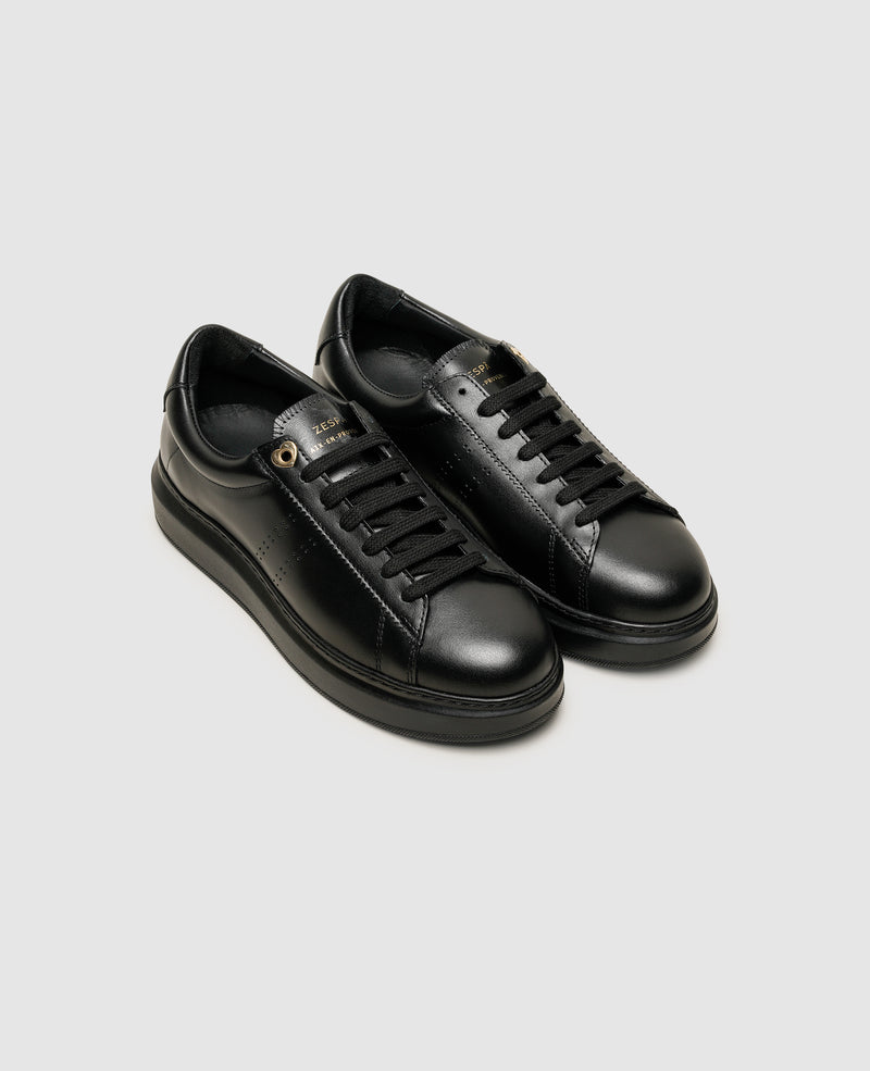 Shoepassion Monochrome Edel-Sneaker aus Kalbsleder für Damen Zespà Shoepassion Top Angebot