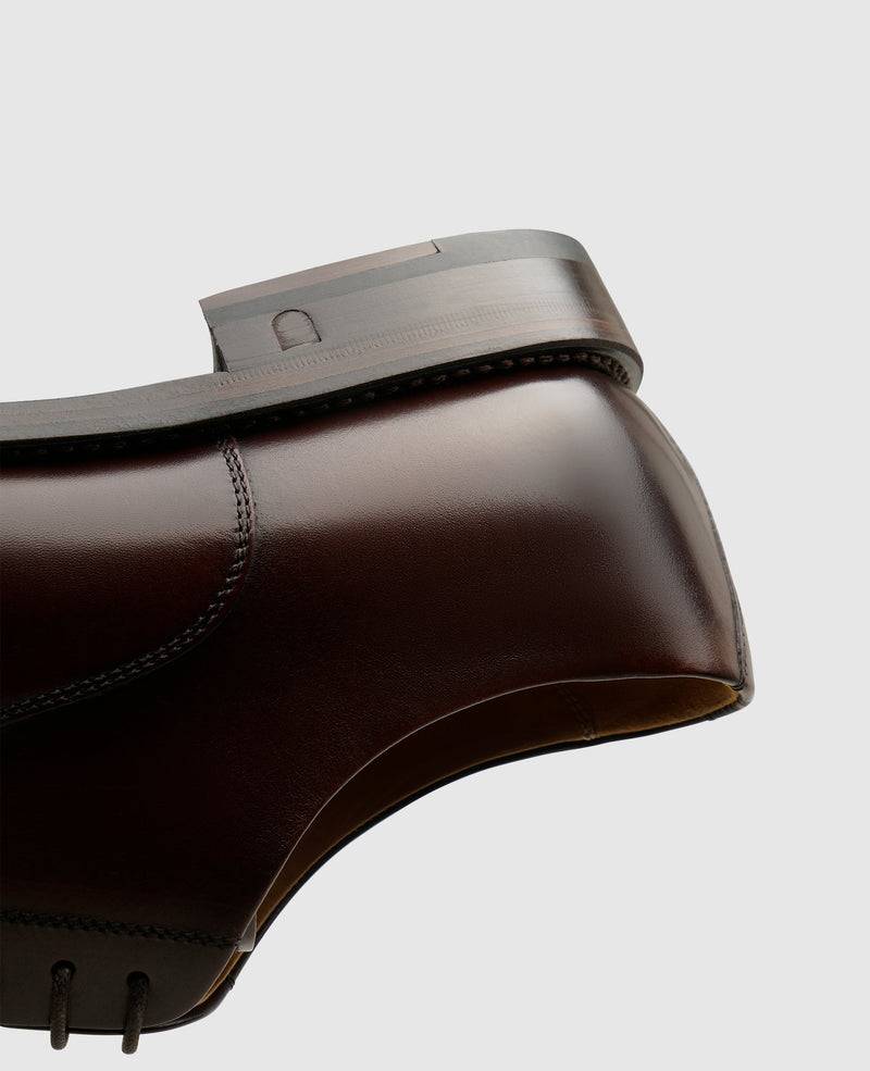 Shoepassion Rahmengenähter Oxford Herrenschuh mit Patina Henry Stevens Shoepassion Blitzangebot