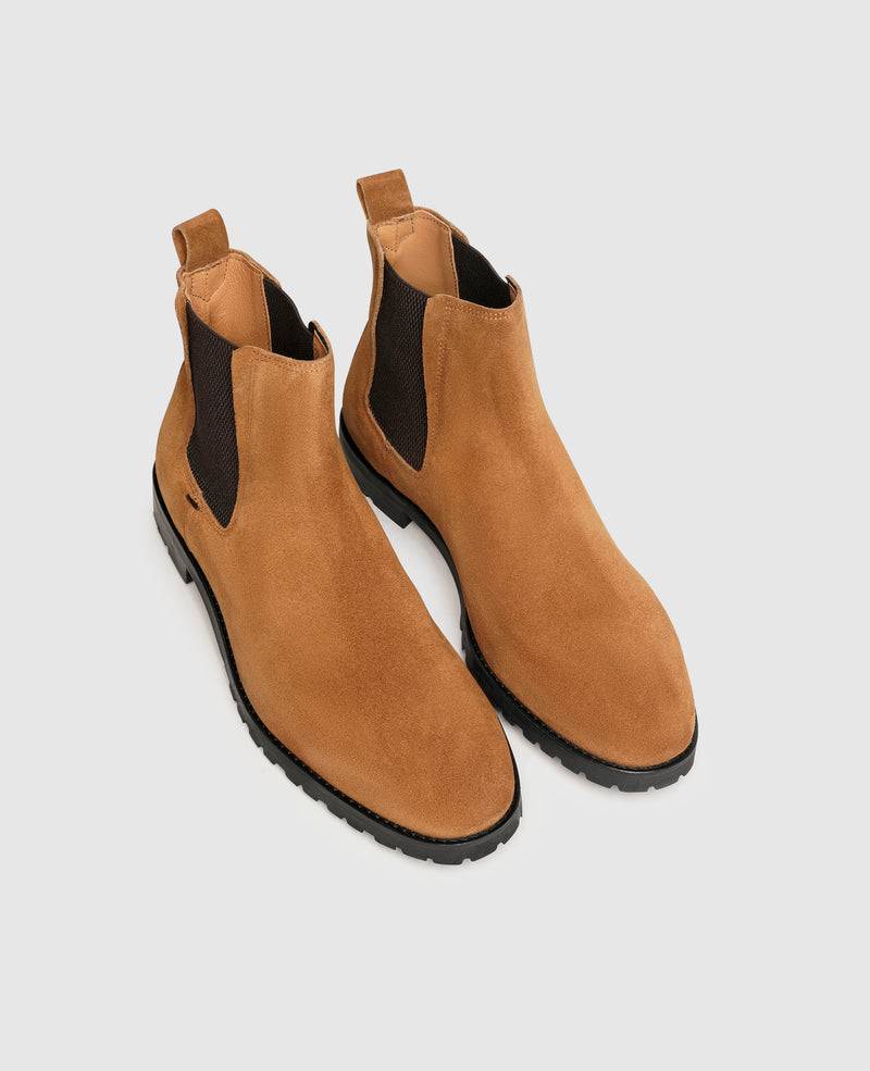 Shoepassion Chelsea Boots aus Velours für Herren Henry Stevens Shoepassion Neuheiten
