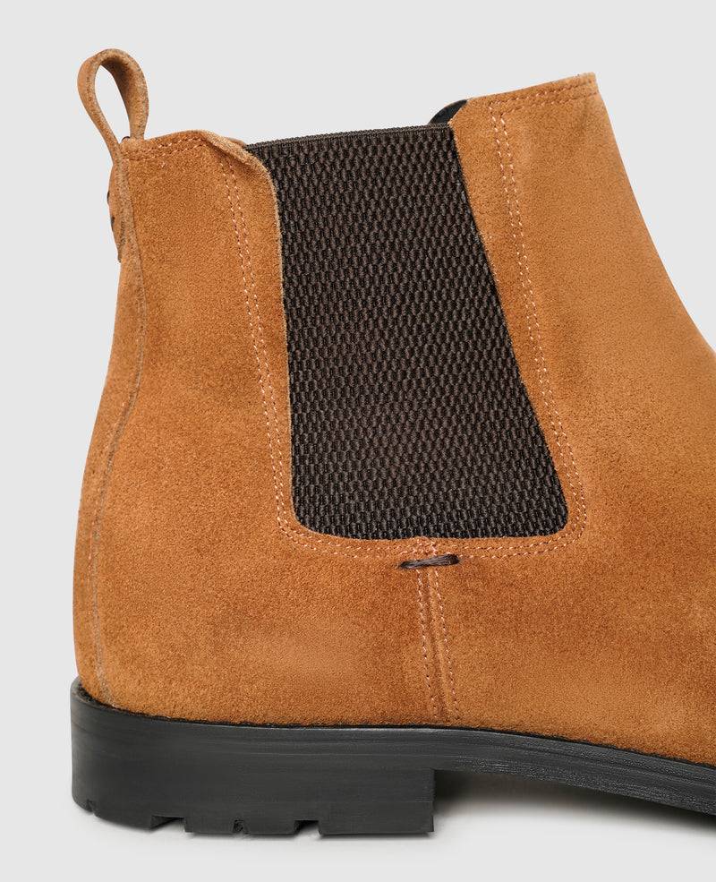 Shoepassion Chelsea Boots aus Velours für Herren Henry Stevens Shoepassion Neuheiten