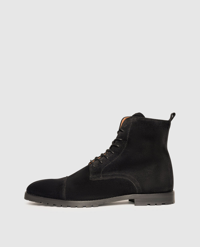 Shoepassion Robuste Boots aus feinem Velours für Herren Henry Stevens Shoepassion Riesige Ersparnisse