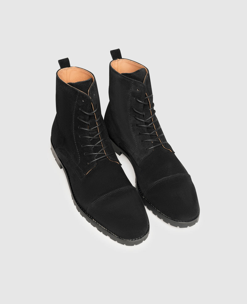Shoepassion Robuste Boots aus feinem Velours für Herren Henry Stevens Shoepassion Riesige Ersparnisse
