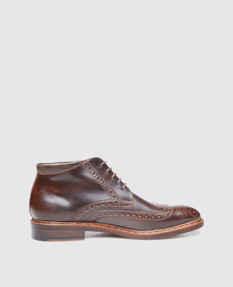 Shoepassion Luxuriöser Herren Boot aus Shell Cordovan Heinrich Dinkelacker Shoepassion Super Sparpreis