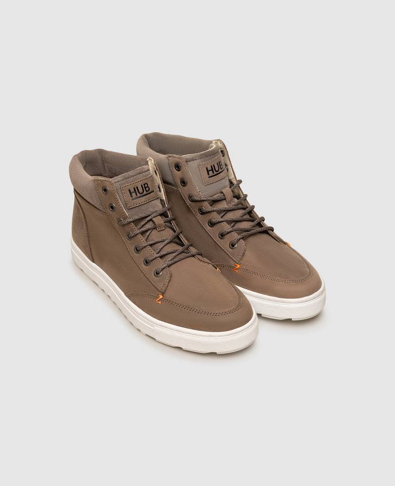 Shoepassion Herren High-Top Sneaker aus Rauleder HUB bei Shoepassion Blitzangebot