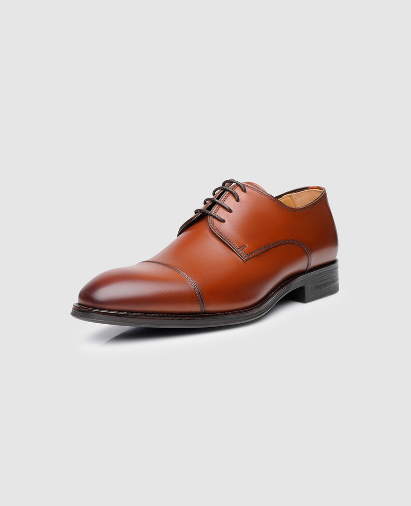 Shoepassion Handgefertigter Captoe Derby Herrenschuh Comfort Line Shoepassion Sonderangebote