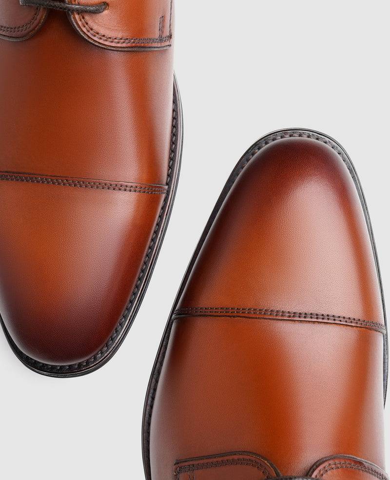 Shoepassion Handgefertigter Captoe Derby Herrenschuh Comfort Line Shoepassion Sonderangebote
