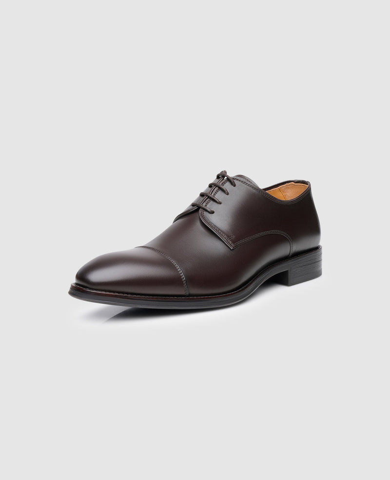 Shoepassion Handgefertigter Captoe Derby Herrenschuh Comfort Line Shoepassion VIP-Rabatte