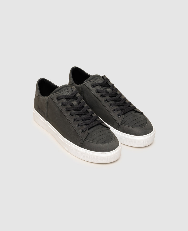 Shoepassion Herren Low-Top Sneaker aus Rauleder HUB bei Shoepassion Tiefpreis