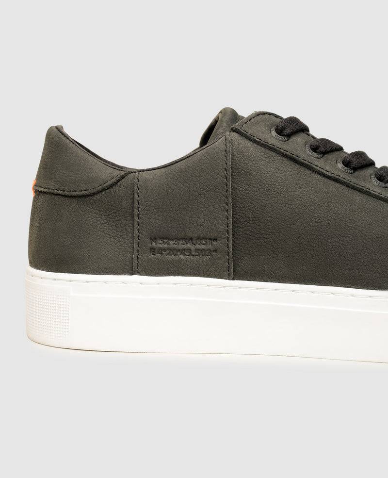 Shoepassion Herren Low-Top Sneaker aus Rauleder HUB bei Shoepassion Tiefpreis
