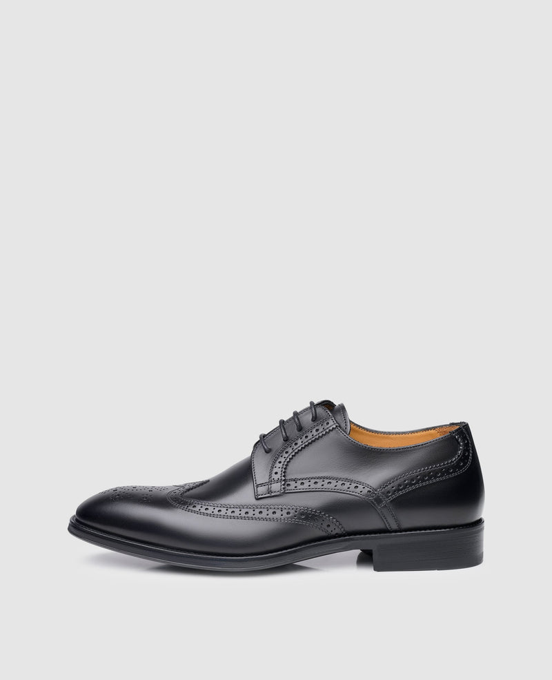 Shoepassion Handgefertigter Full-Brogue Derby Herrenschuh Comfort Line Shoepassion Super Sparpreis