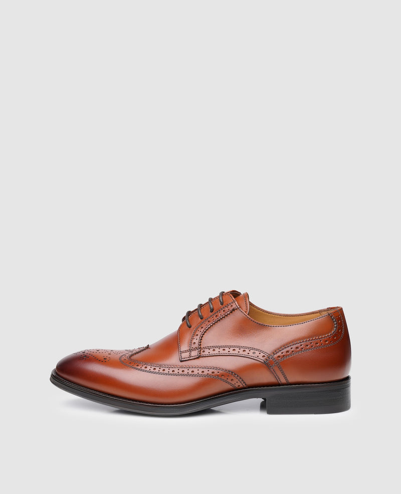 Shoepassion Handgefertigter Full-Brogue Derby Herrenschuh Comfort Line Shoepassion Kostenlose Rückgabe