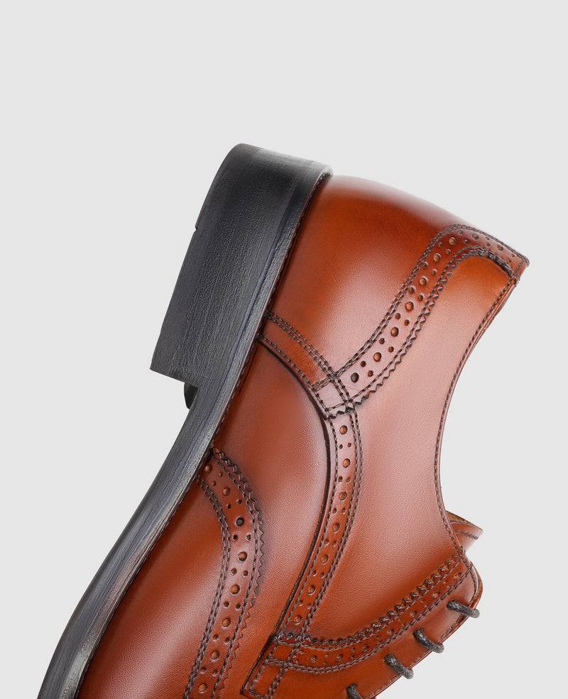 Shoepassion Handgefertigter Full-Brogue Derby Herrenschuh Comfort Line Shoepassion Kostenlose Rückgabe