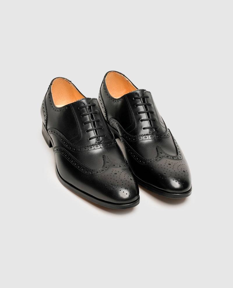 Shoepassion Klassische Full-Brogue Oxford Herrenschuhe aus Glattleder Shoepassion Super Rabatt