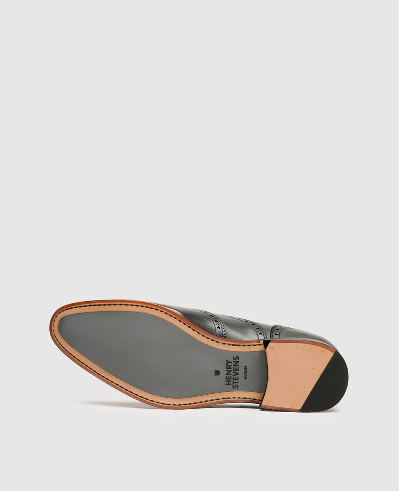 Shoepassion Klassische Full-Brogue Oxford Herrenschuhe aus Glattleder Shoepassion Super Rabatt