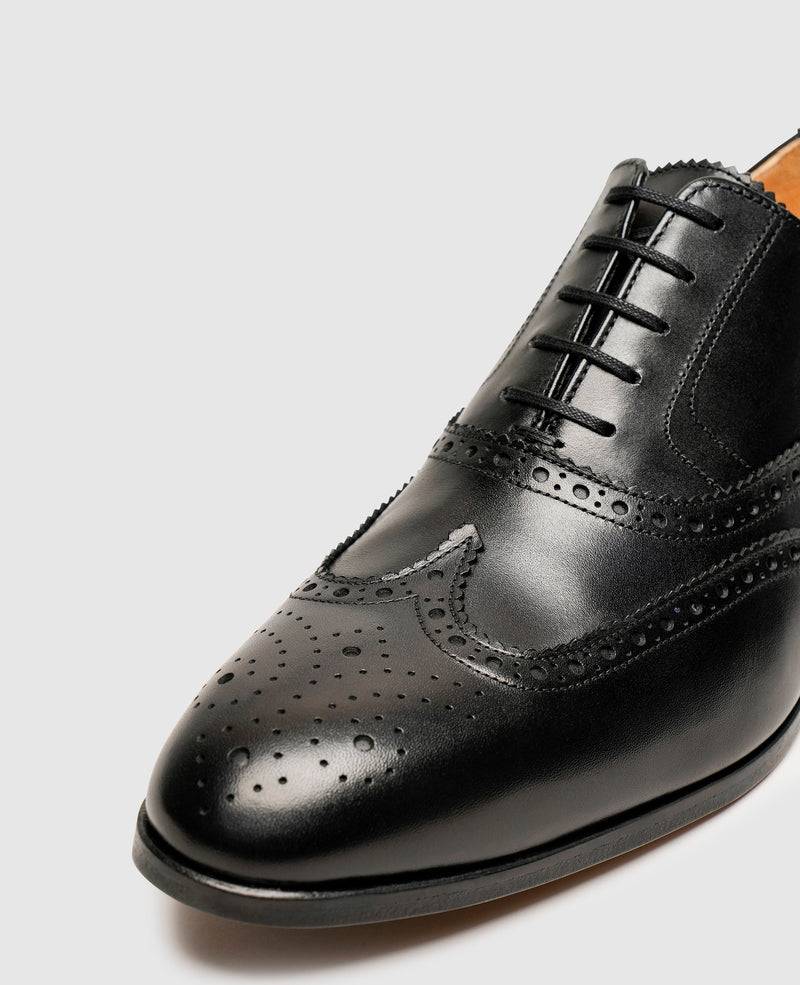 Shoepassion Klassische Full-Brogue Oxford Herrenschuhe aus Glattleder Shoepassion Super Rabatt