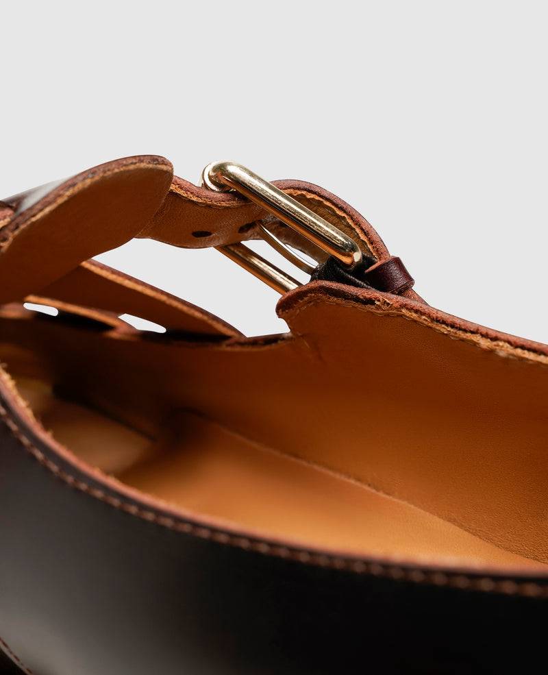 Shoepassion Edle Herren-Ledersandalen von Heinrich Dinkelacker Shoepassion Speichern exportieren