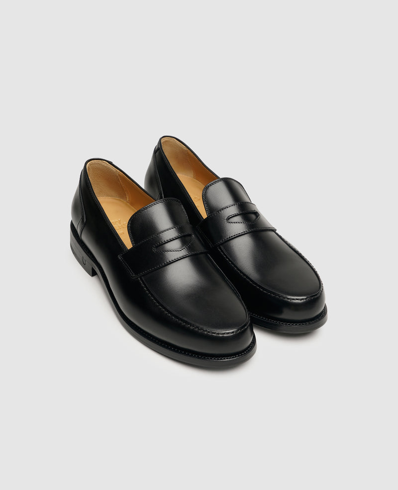 Shoepassion Rahmengenähter Herren Penny Loafer aus Glattleder Henry Stevens Shoepassion Rabatte dieses Monats