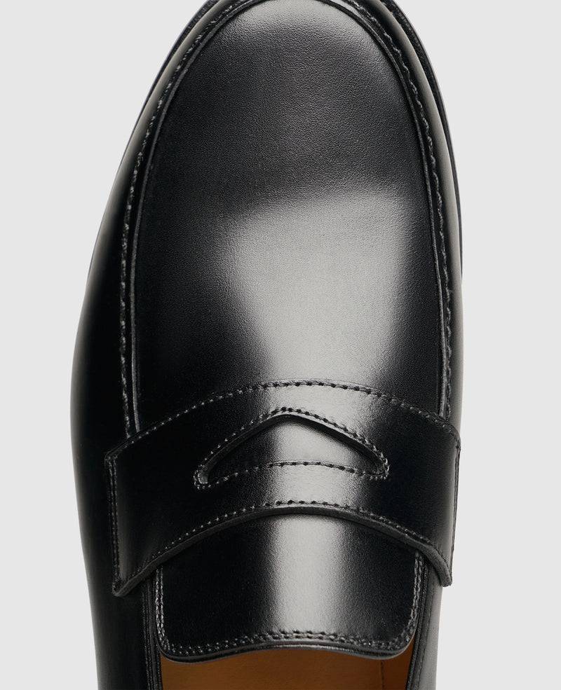 Shoepassion Rahmengenähter Herren Penny Loafer aus Glattleder Henry Stevens Shoepassion Rabatte dieses Monats