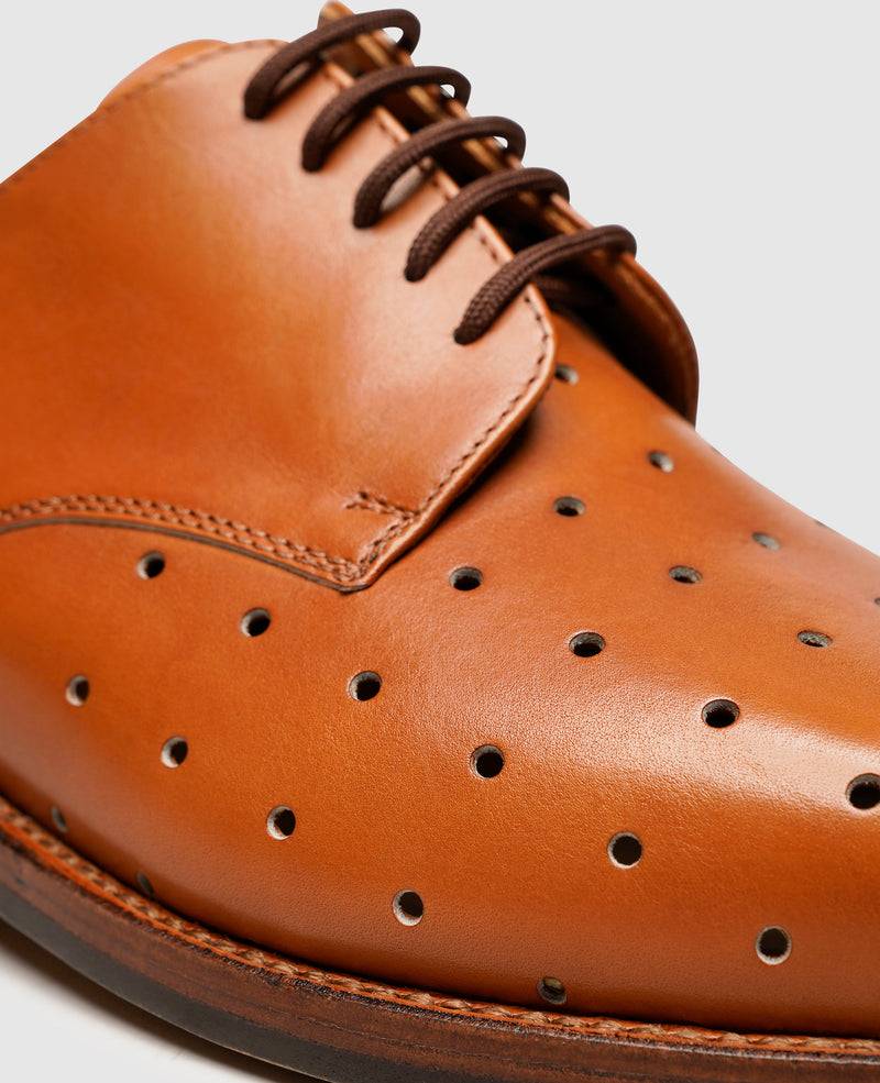 Shoepassion Edle Herrenschuhe mit gelochtem Leder Heinrich Dinkelacker Shoepassion Tiefpreis
