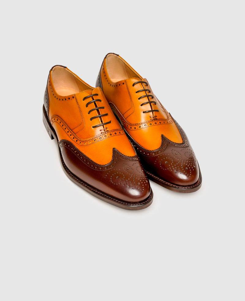 Shoepassion Klassischer Two Tone Herrenschuh aus Leder Henry Stevens Shoepassion Kostenlose Rückgabe