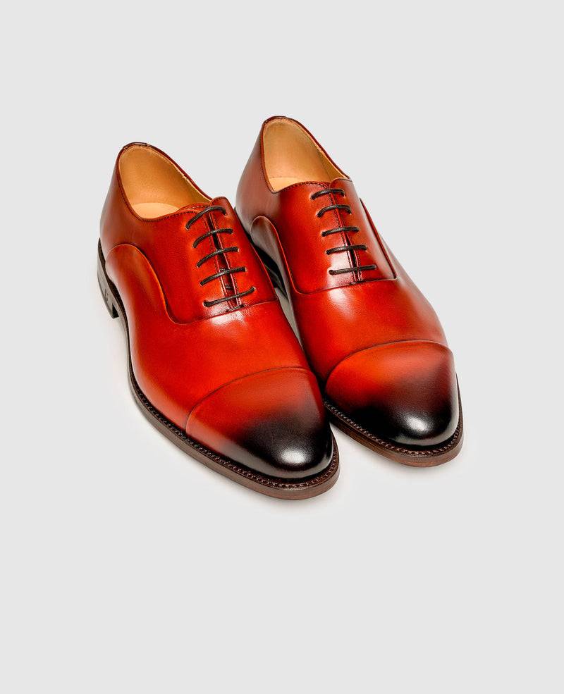 Shoepassion Eleganter Oxford Herrenschuh mit Handfinish Henry Stevens Shoepassion Letzte 3 Tage