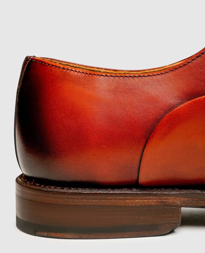 Shoepassion Eleganter Oxford Herrenschuh mit Handfinish Henry Stevens Shoepassion Letzte 3 Tage
