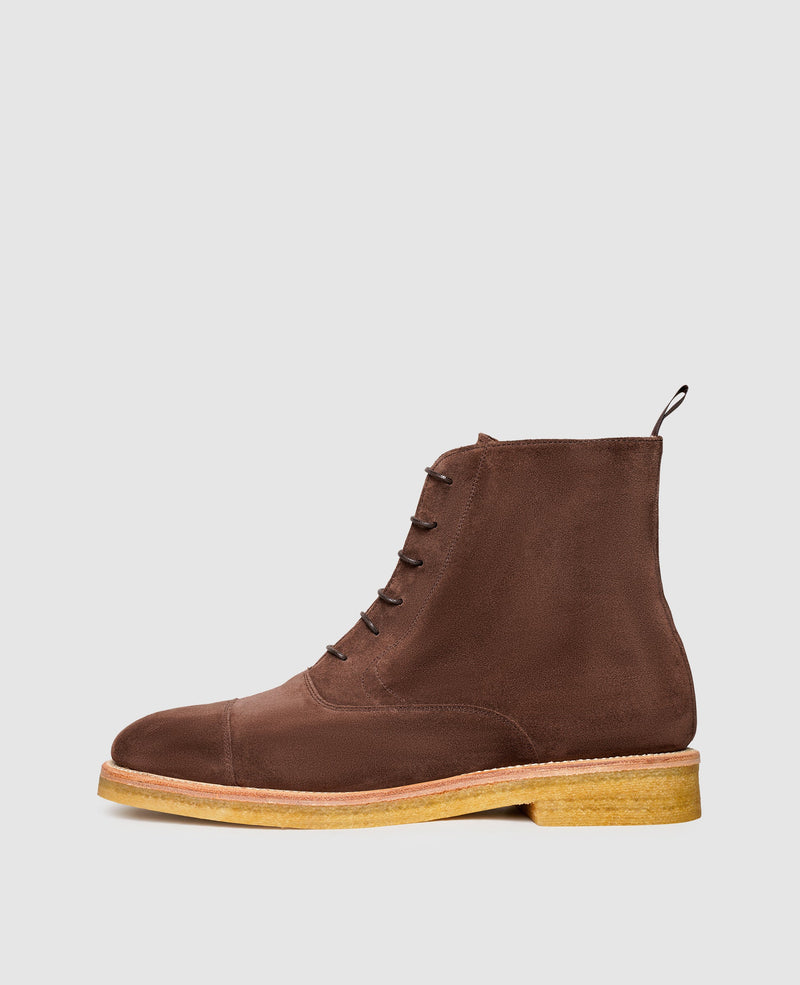 Shoepassion Rahmengenähte Herren-Schnürboots aus Rauleder Henry Stevens Shoepassion Bis zu 65% Rabatt