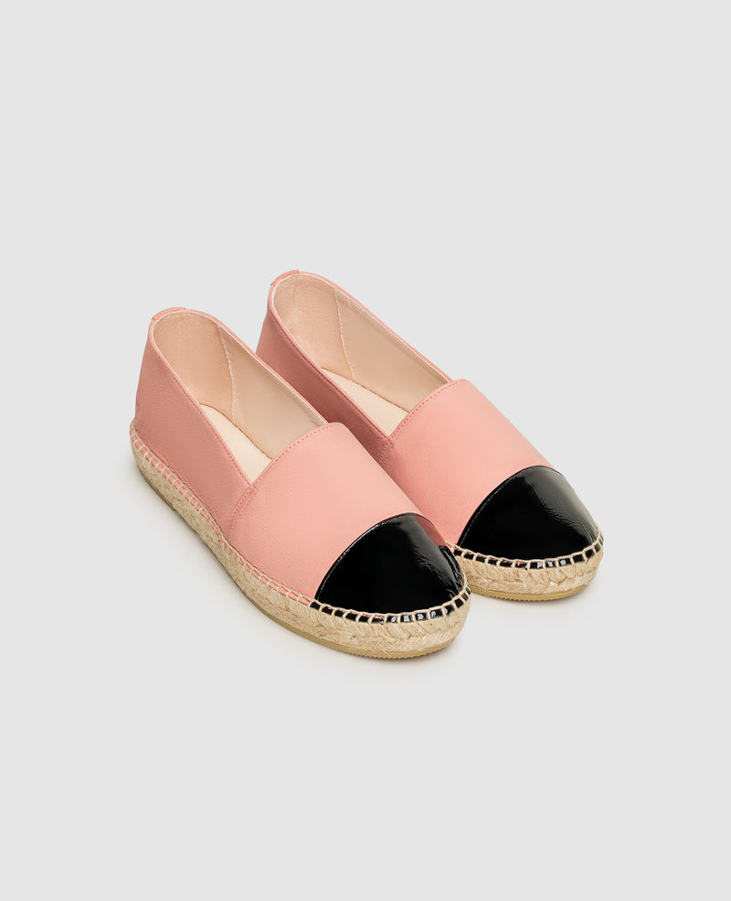 Shoepassion Damen-Espadrilles aus Nubuk und Lackleder Henry Stevens Shoepassion Günstiger Verkauf