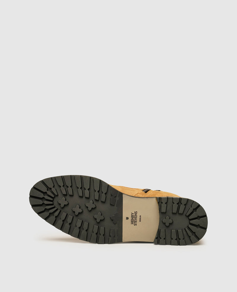 Shoepassion Schnürstiefel aus Velours für Damen Henry Stevens Shoepassion Blitzverkäufe
