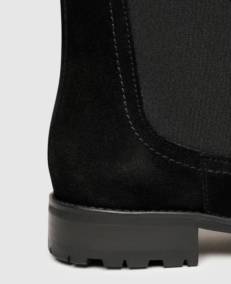 Shoepassion Chelsea Boots aus Velours für Damen Henry Stevens Shoepassion Fabrik Onlineshop