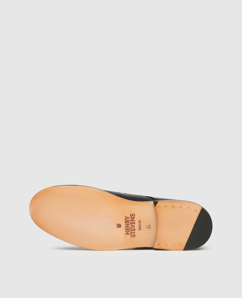 Shoepassion Rahmengenähter Captoe Derby Damenschuh aus Leder Henry Stevens Shoepassion Sonderangebot