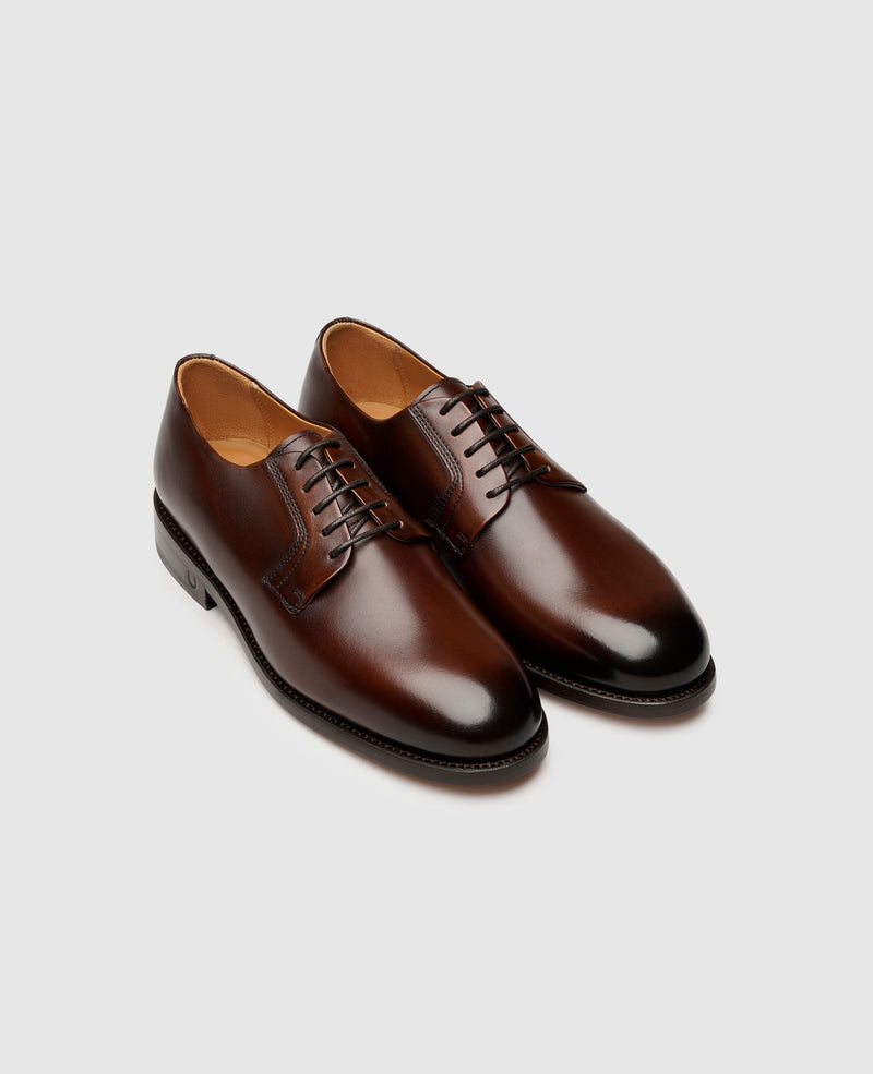 Shoepassion Rahmengenähter Blücher Damenschuh aus Glattleder Henry Stevens Shoepassion Flash Sale