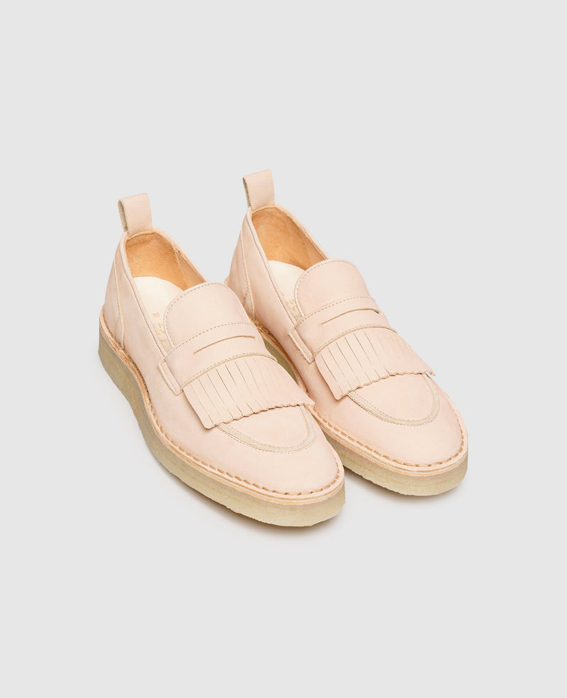 Shoepassion Leichte Damen Fringe Loafer mit Kreppsohle Henry Stevens Shoepassion Online Shopping