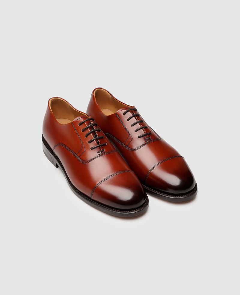 Shoepassion Handgefertigter Captoe Oxford Damen-Lederschuh Henry Stevens Shoepassion Osterangebot