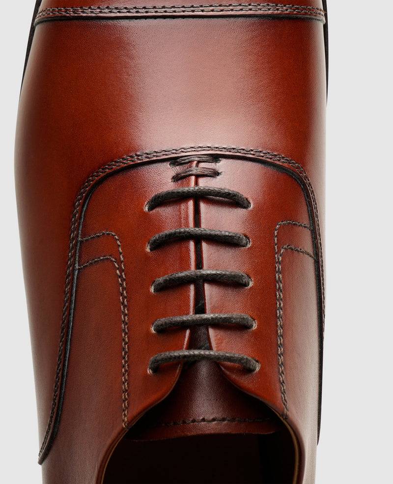Shoepassion Handgefertigter Captoe Oxford Damen-Lederschuh Henry Stevens Shoepassion Osterangebot