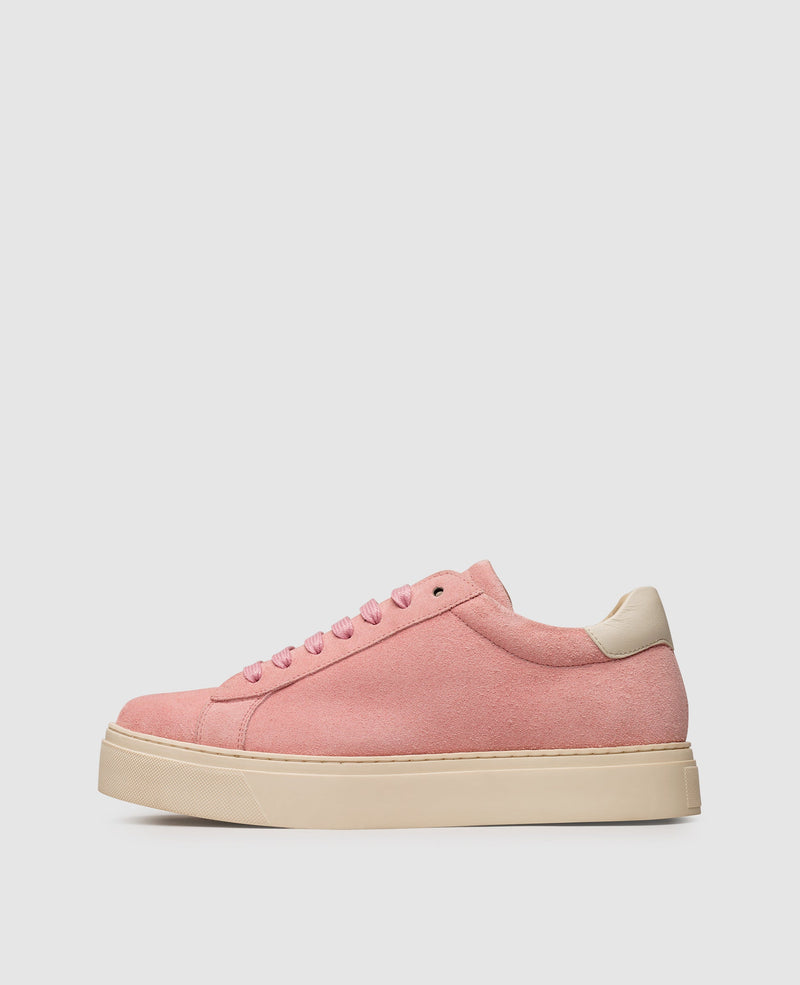 Shoepassion Moderner Damen-Sneaker aus Velours Henry Stevens Shoepassion Valentinstagsangebot